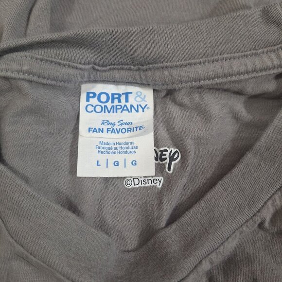 Disney Dopey tshirt gray size large - Picture 3 of 5